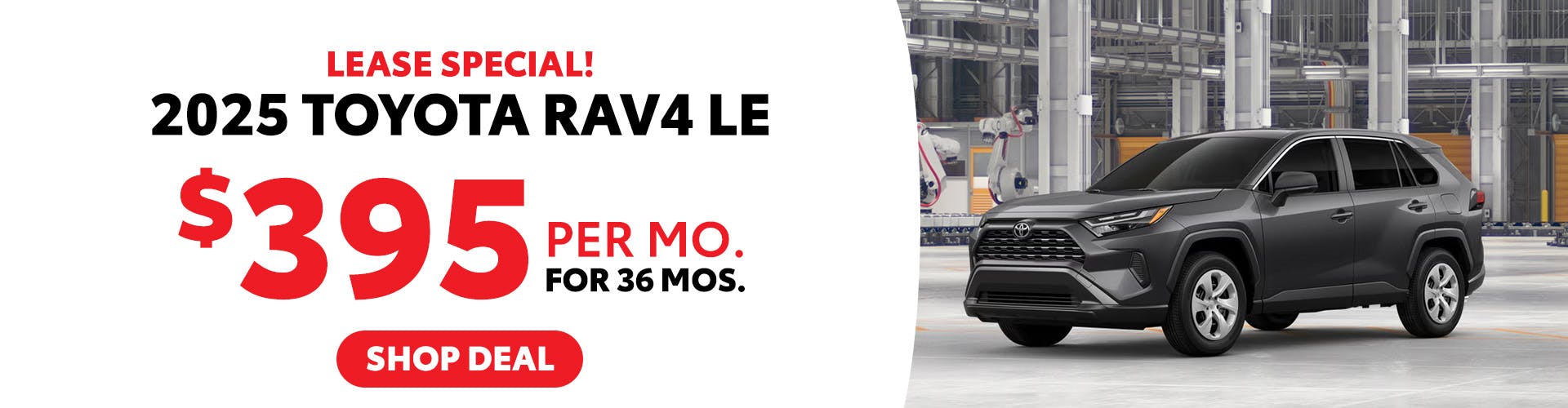 Sep RAV4 Lease
