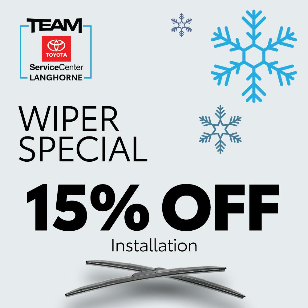 WIPER SPECIAL | Team Toyota of Langhorne