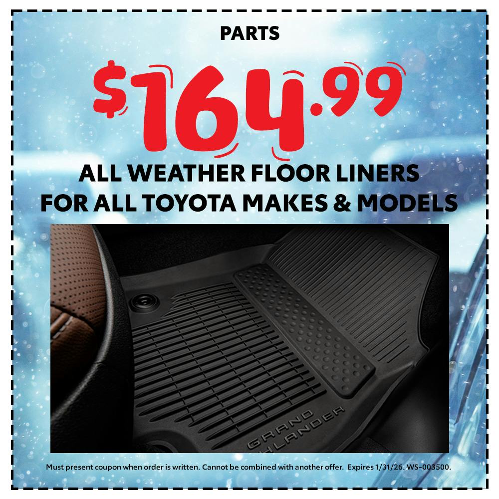 Weather Mats | Team Toyota of Glen Mills