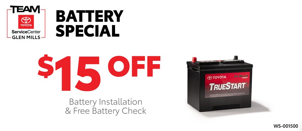 Battery Installation | Team Toyota of Glen Mills