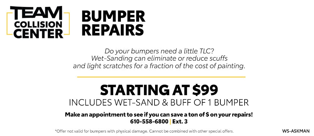 Bumper Repairs | Team Toyota of Glen Mills