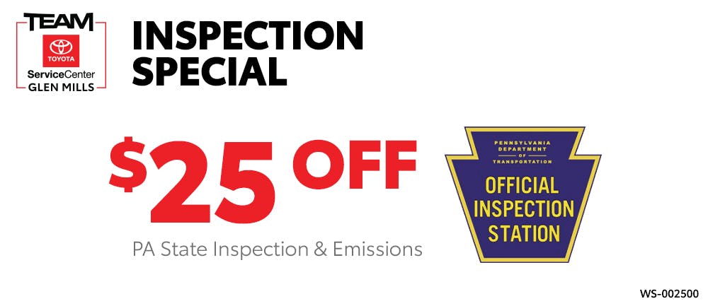 PA State Inspection | Team Toyota of Glen Mills