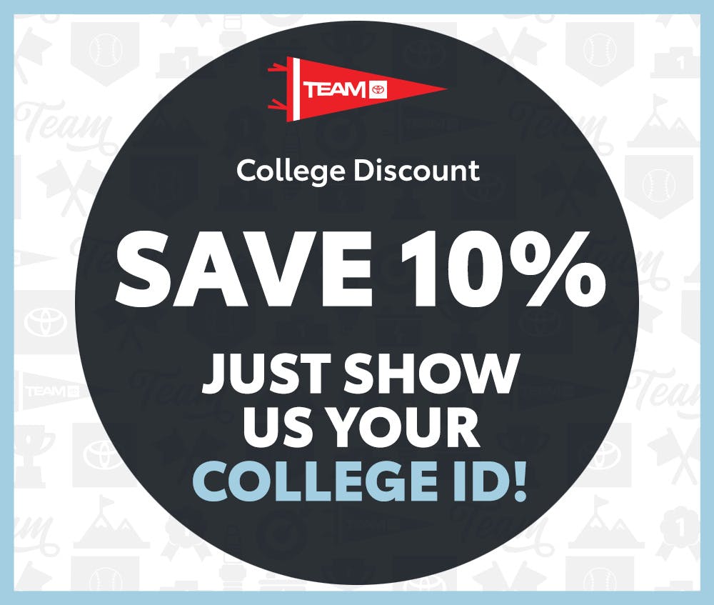 College Student Special | Team Toyota of Langhorne