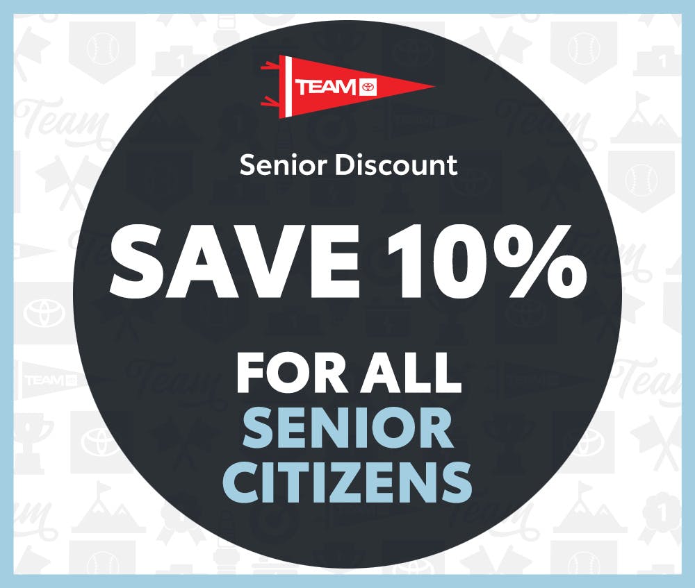 Senior Citizen Discount | Team Toyota of Langhorne