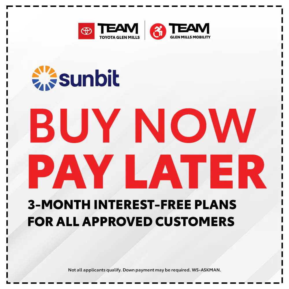 Buy Now Pay Later | Team Toyota of Glen Mills