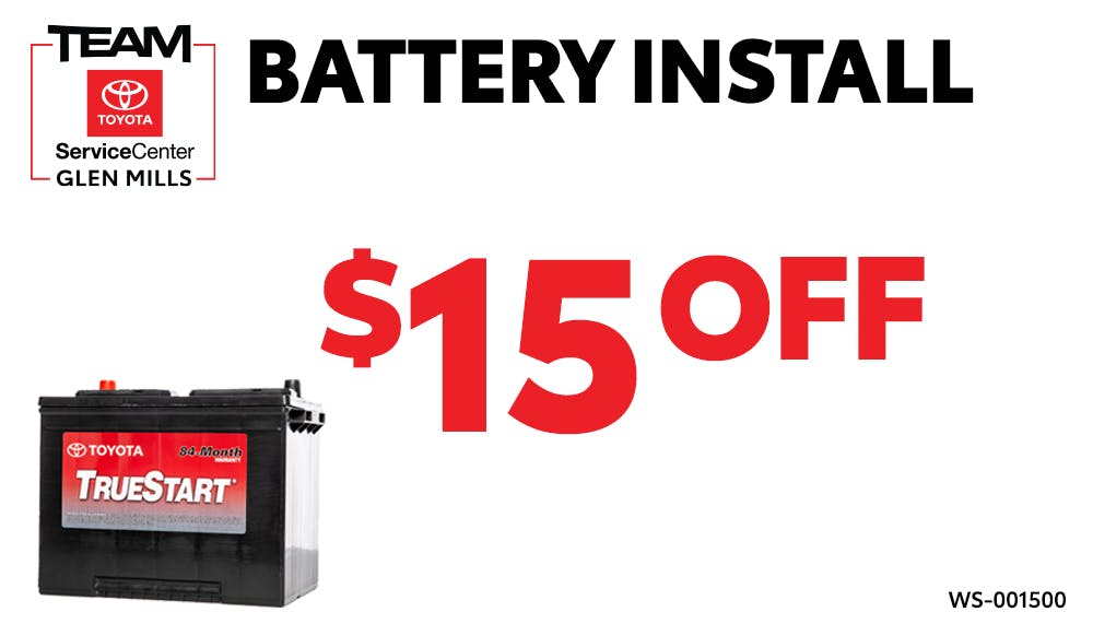 Battery Installation | Team Toyota of Glen Mills