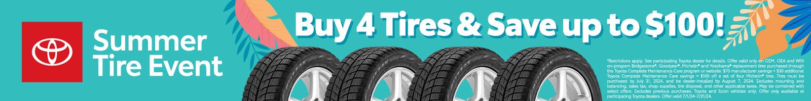 Tire Offer | Team Toyota of Glen Mills