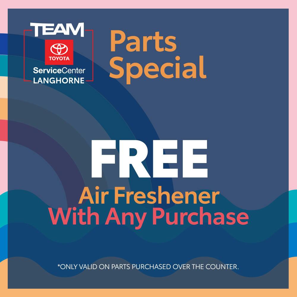 PARTS SPECIAL | Team Toyota of Langhorne
