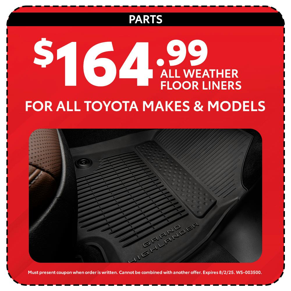 July Weather Mats | Team Toyota of Glen Mills