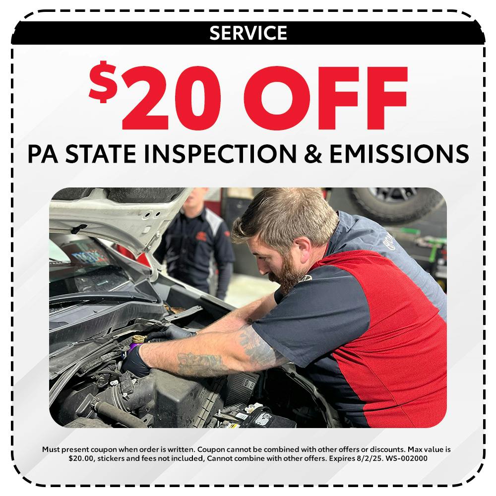 PA State Inspection | Team Toyota of Glen Mills