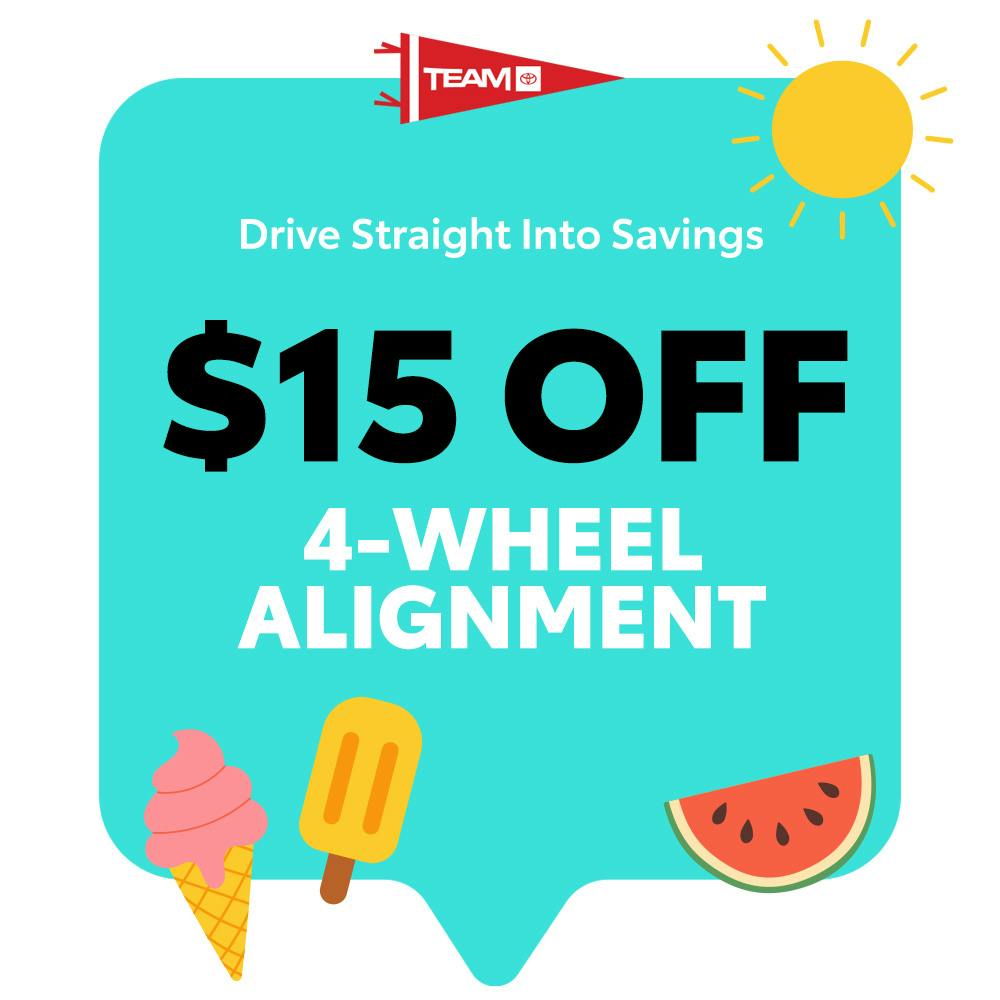 4 Wheel Alignment | Team Toyota of Langhorne