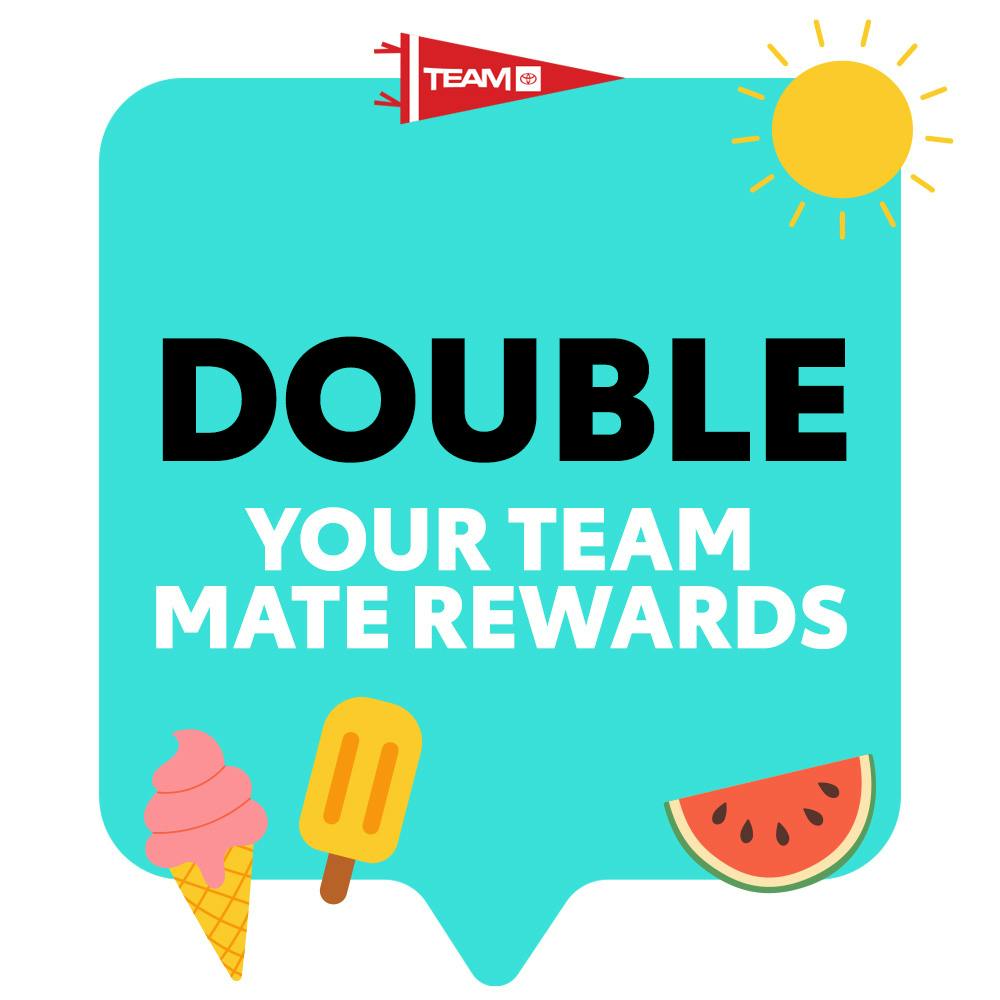 Double Your Rewards | Team Toyota of Langhorne