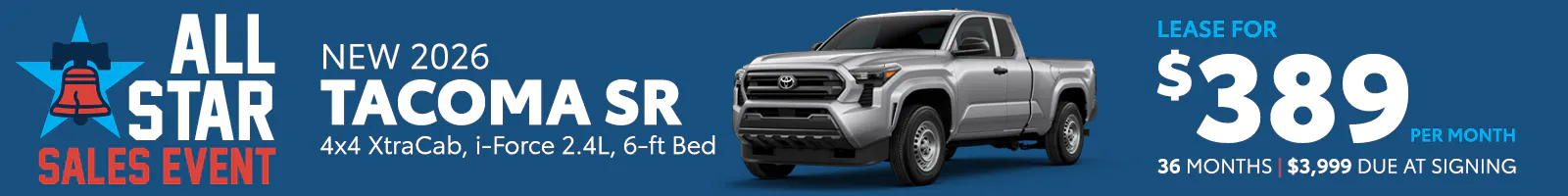 New 2026 Tacoma