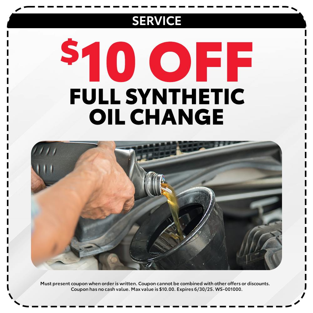 $10 Synthetic Oil Change | Team Toyota of Glen Mills