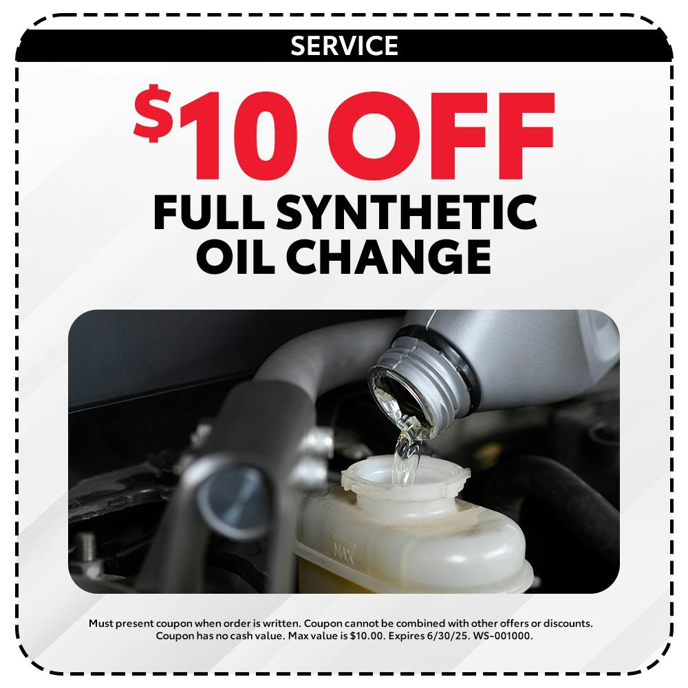 $10 Synthetic Oil Change | Team Toyota of Glen Mills
