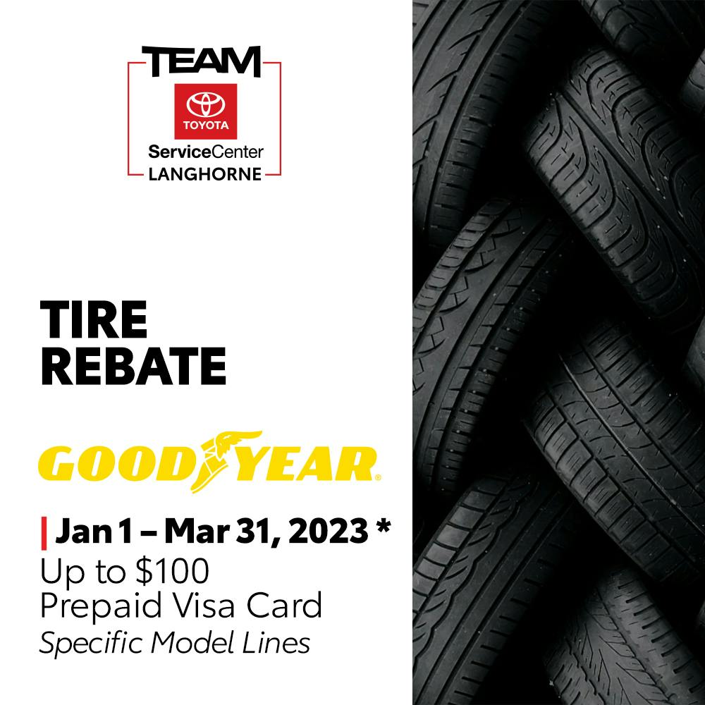 TIRE REBATE | Team Toyota of Langhorne