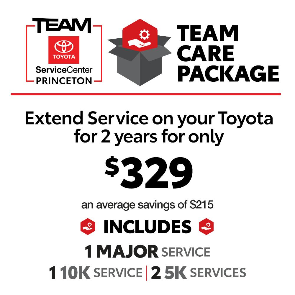 TEAM CARE PACKAGE – WILD CARD | Team Toyota of Princeton