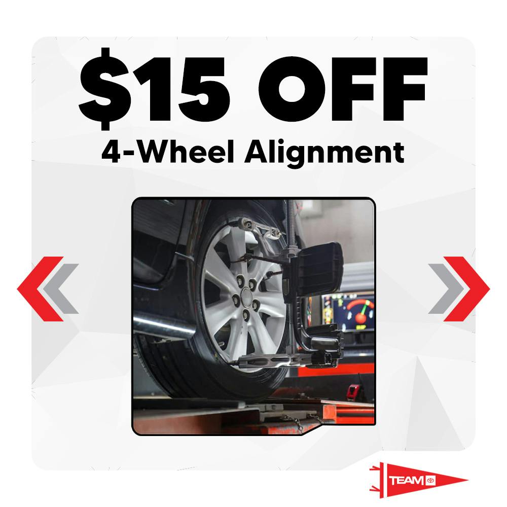 4 Wheel Alignment | Team Toyota of Langhorne