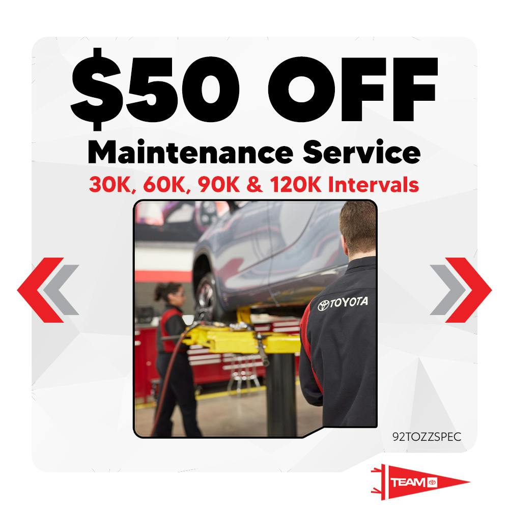 Maintenance Special | Team Toyota of Langhorne