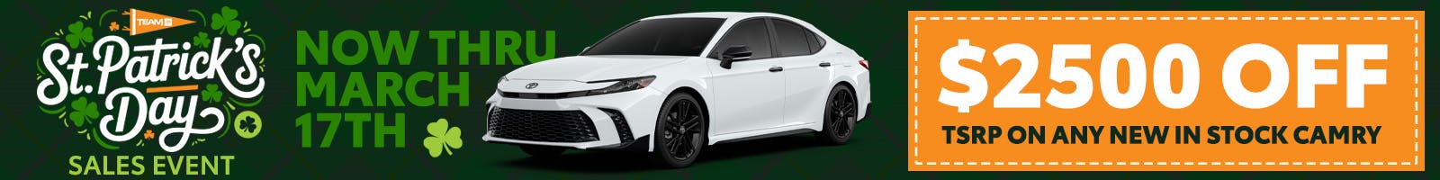 St. Patricks Day Offers