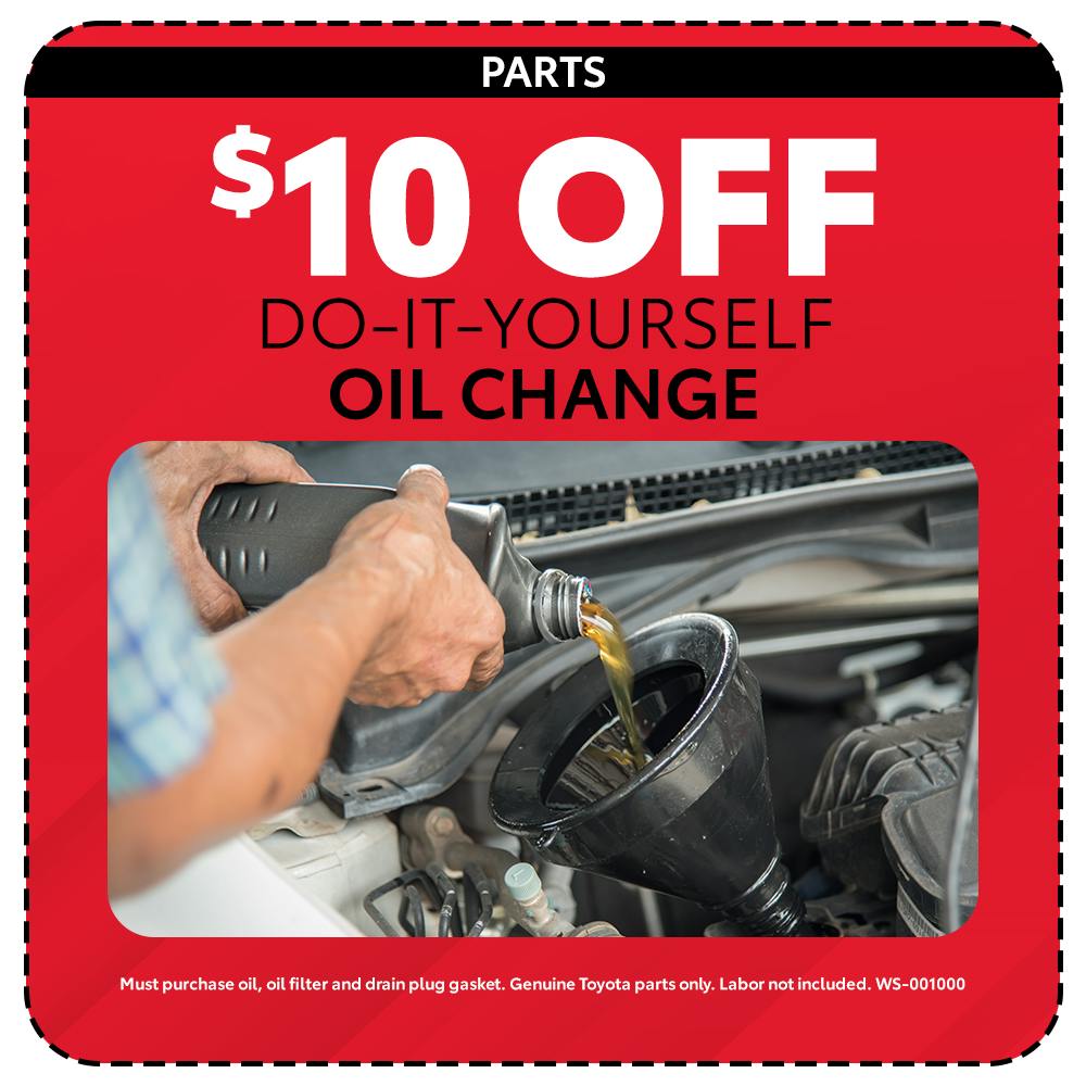 Parts DIY Oil Change | Team Toyota of Glen Mills