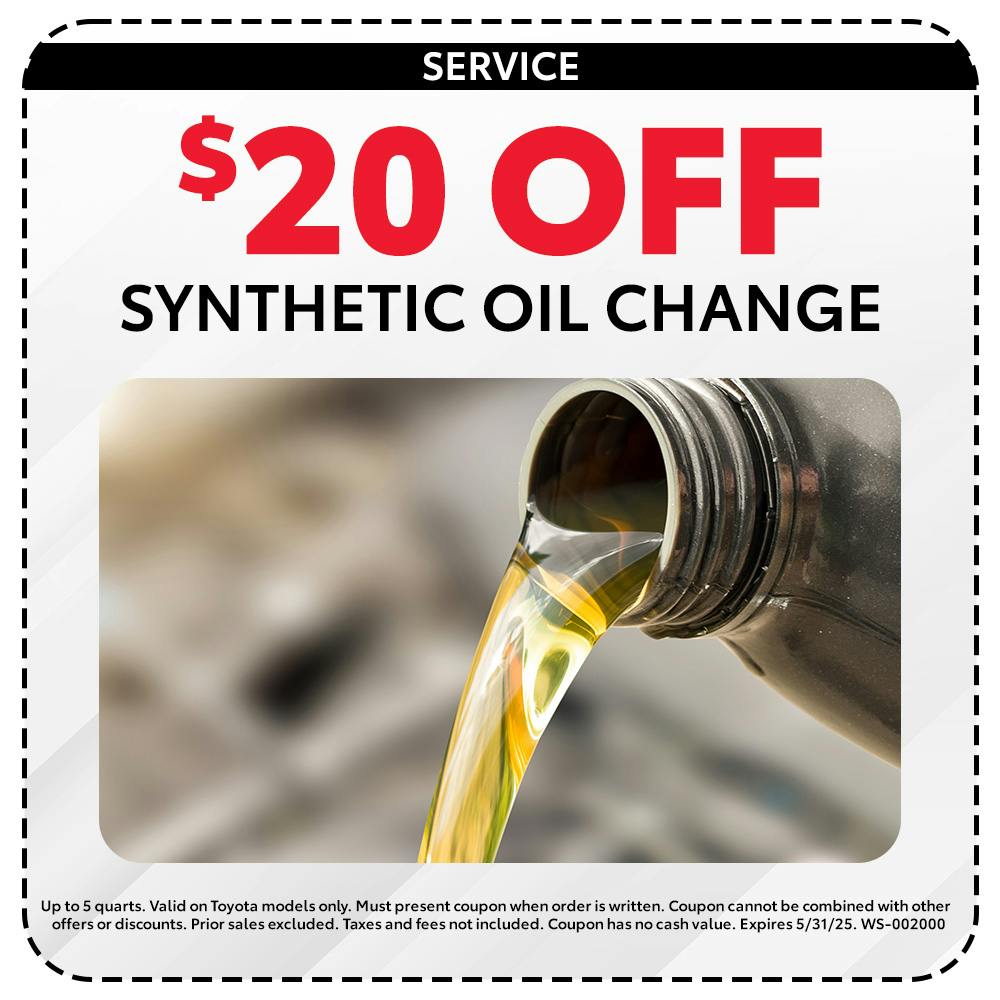 Synthetic Oil Change | Team Toyota of Glen Mills