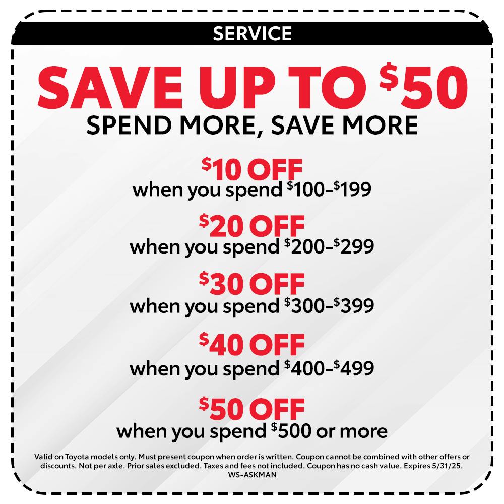 Spend More, Save More | Team Toyota of Glen Mills