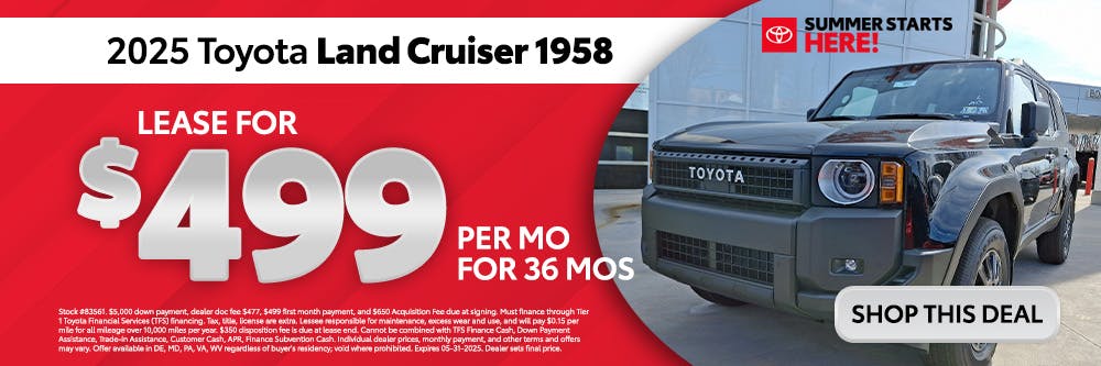 2025 Land Cruiser | Team Toyota of Glen Mills