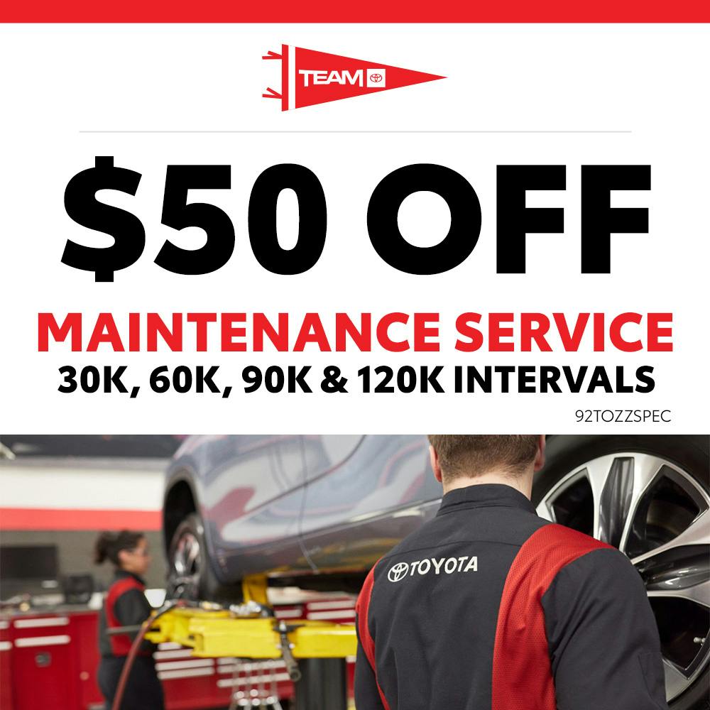 Maintenance Special | Team Toyota of Langhorne