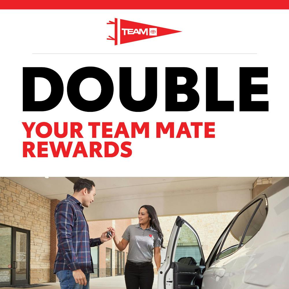 Double Your Rewards | Team Toyota of Langhorne