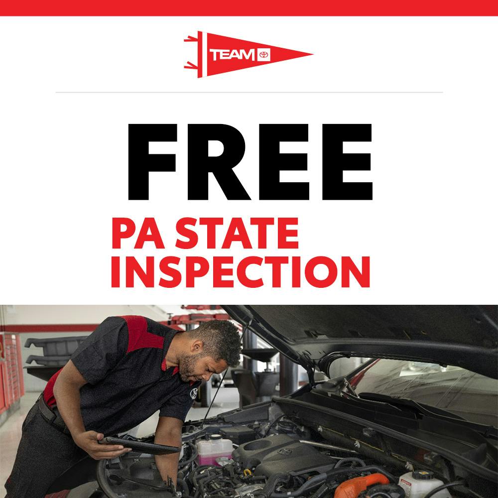 PA Inspection | Team Toyota of Langhorne