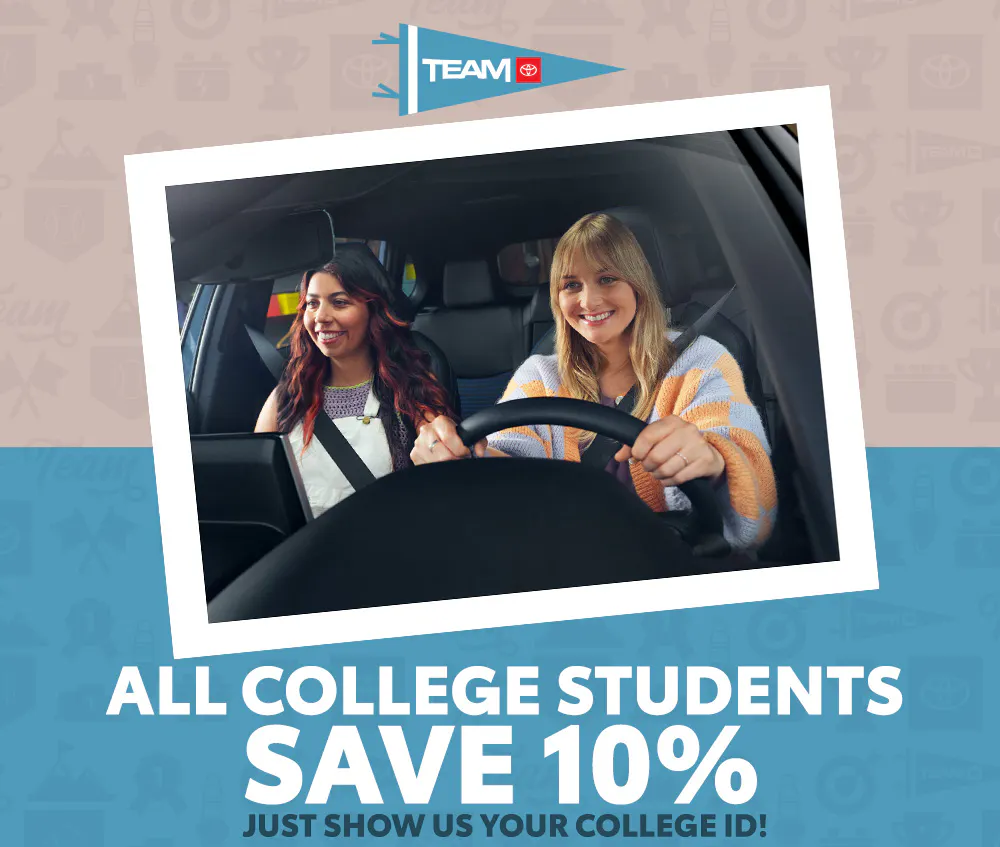 College Student Special | Team Toyota of Langhorne