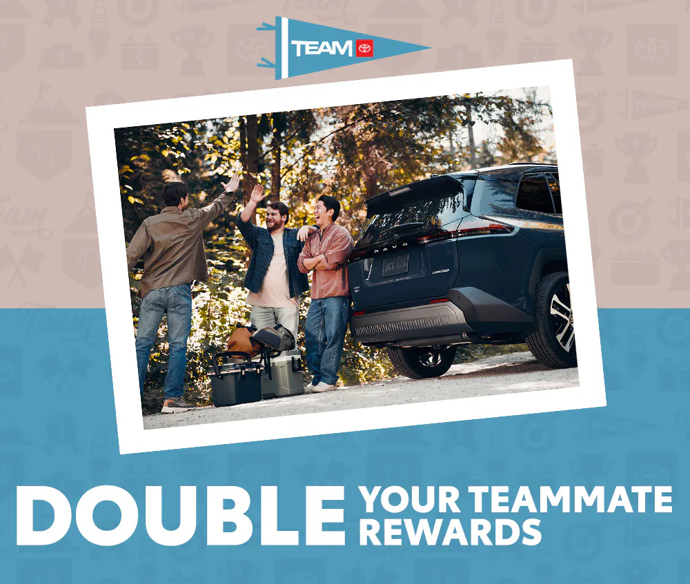 Double Your Rewards | Team Toyota of Langhorne