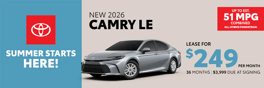 New 2026 Camry | Team Toyota of Langhorne
