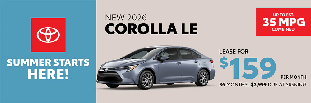 New 2026 Corolla | Team Toyota of Langhorne