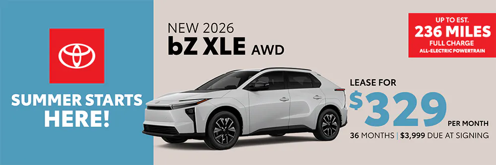 New 2026 bZ | Team Toyota of Langhorne