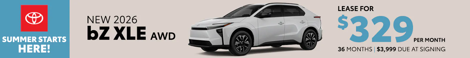 New 2026 bZ