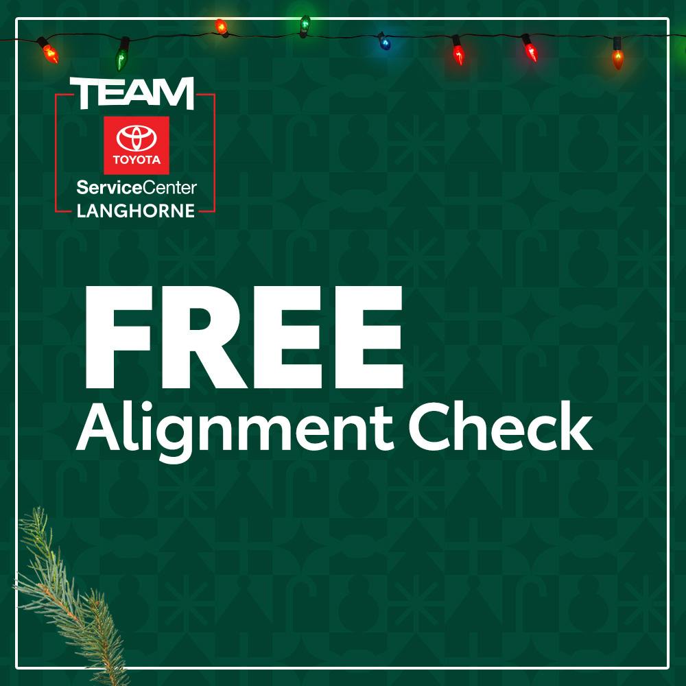 ALIGNMENT CHECK | Team Toyota of Langhorne