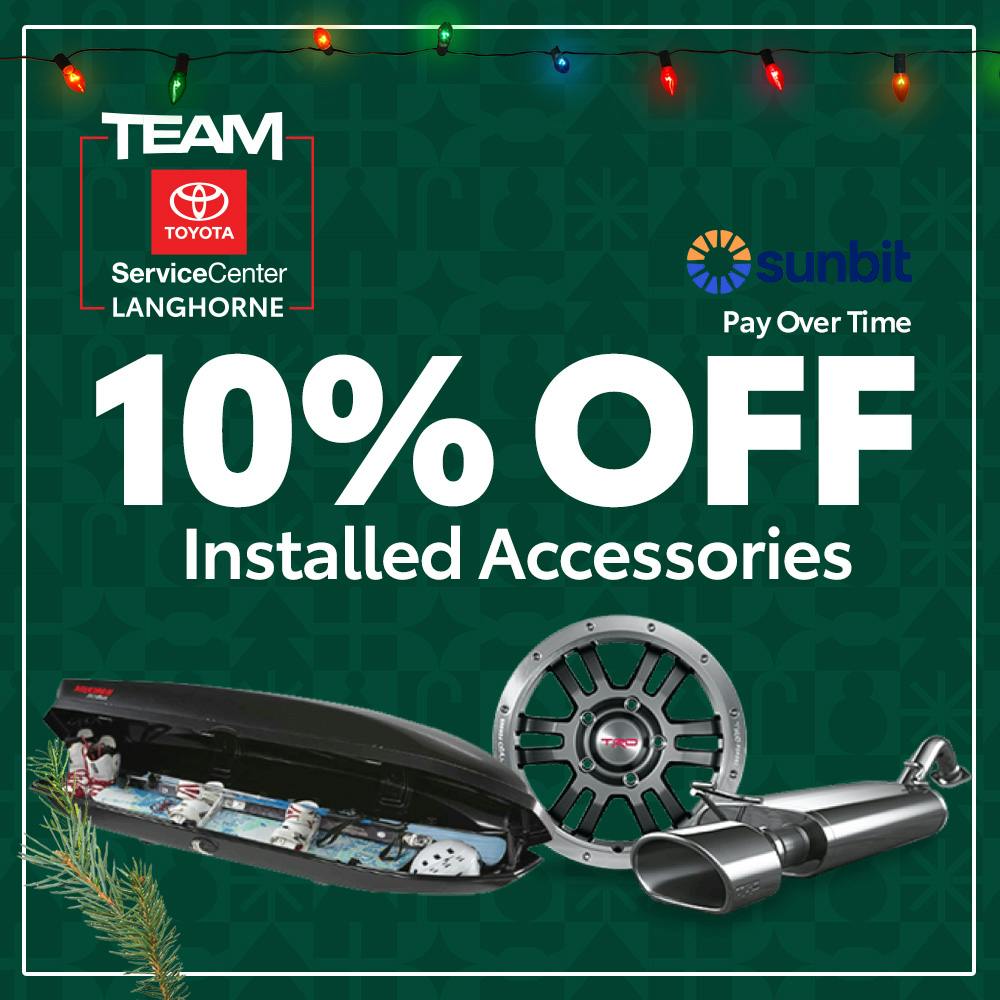 GENUINE TOYOTA ACCESSORIES | Team Toyota of Langhorne