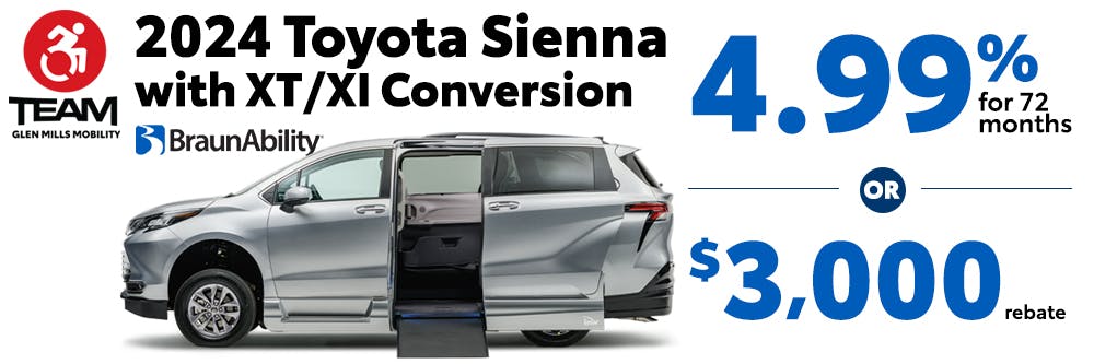 Get 4.99% for 72 Months or $3,000 Rebate | Team Toyota of Glen Mills