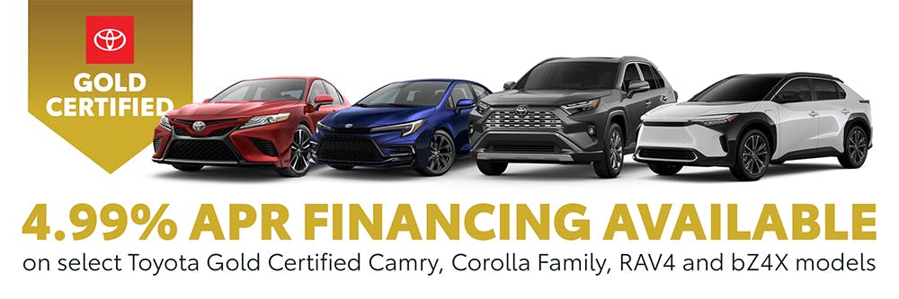 Gold Certified Vehicle APR | Team Toyota of Langhorne