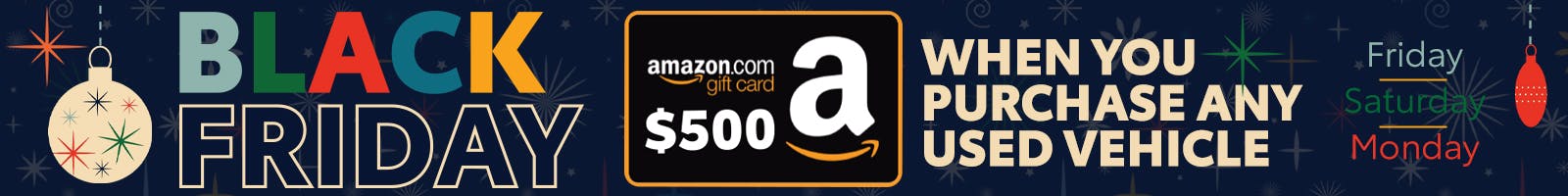 $500 Amazon Gift Card – Any Used Vehicle Purchse | Team Toyota of Langhorne