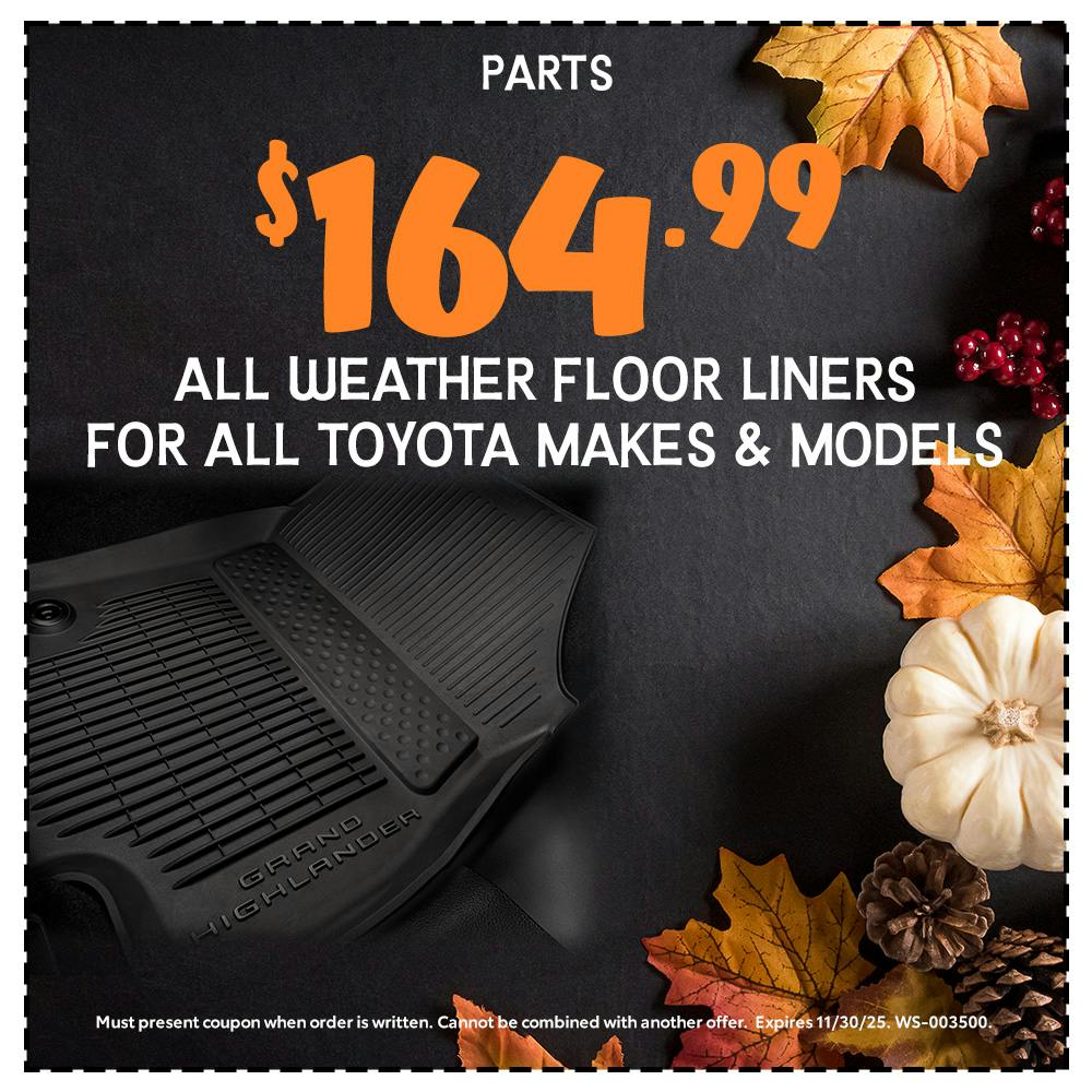 Weather Mats | Team Toyota of Glen Mills