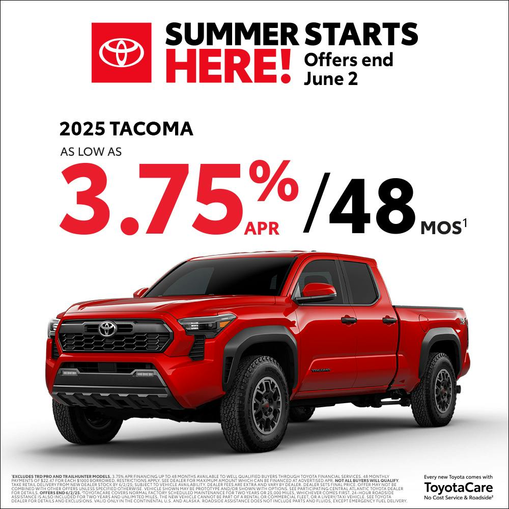 May 2025 CAT Tacoma