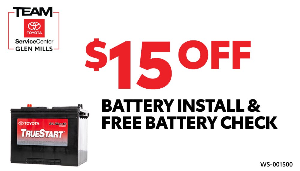 Battery Installation | Team Toyota of Glen Mills