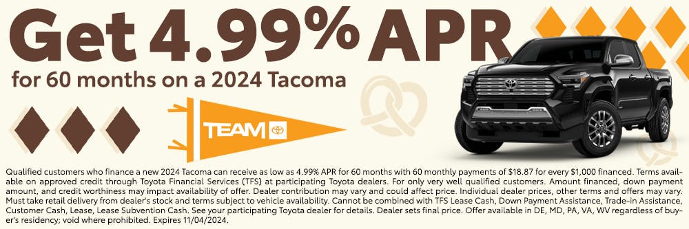 Tacoma Gas | Team Toyota of Glen Mills