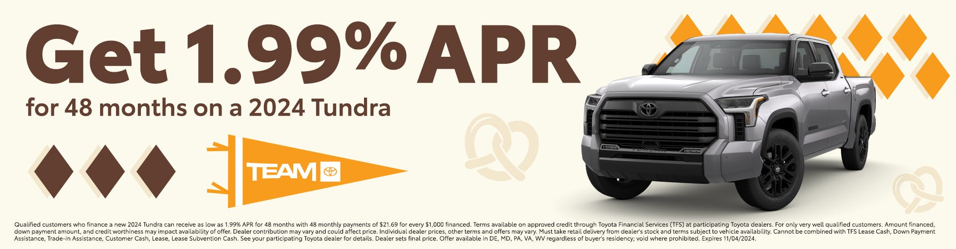 Tundra APR Offer