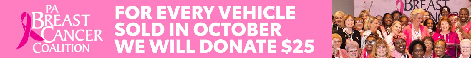 Breast Cancer $25 | Team Toyota of Glen Mills