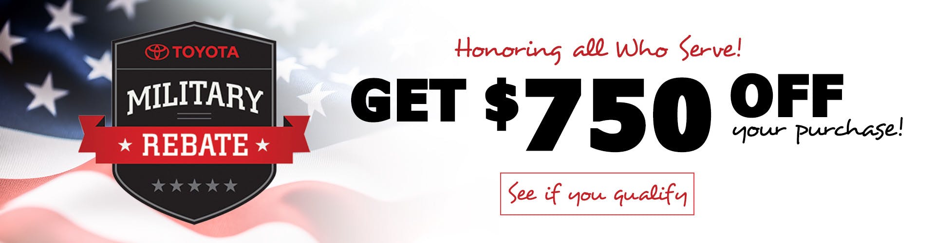 Military Rebate