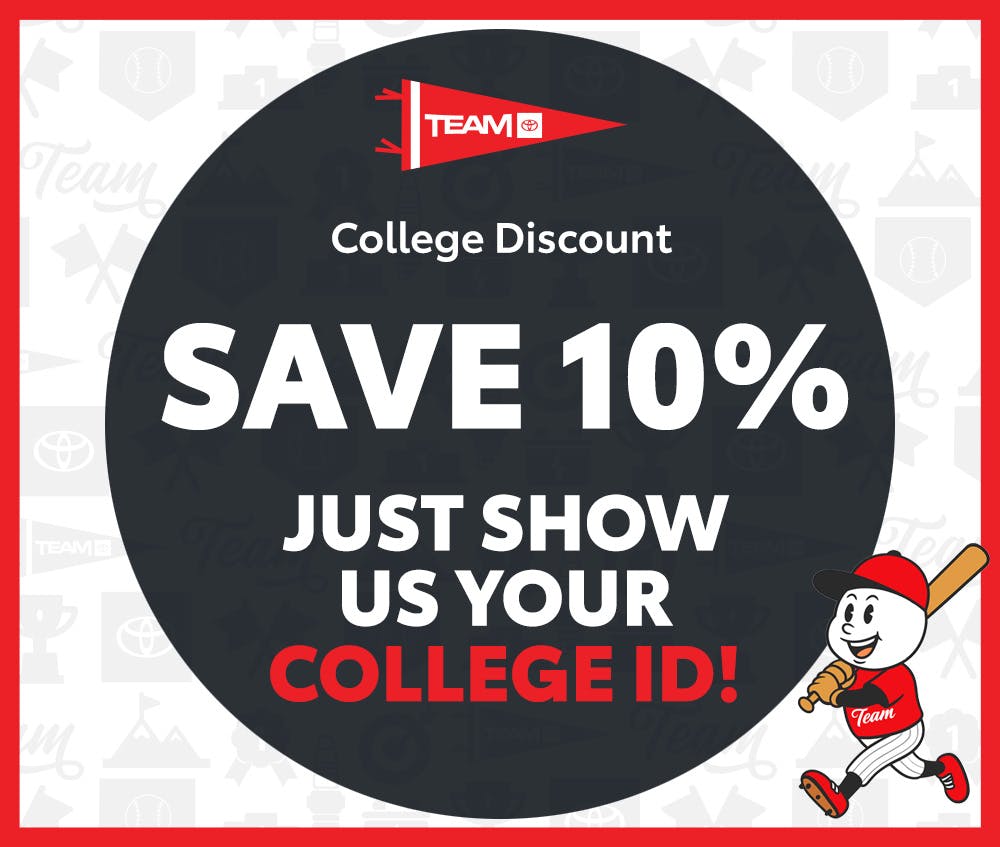 College Student Special | Team Toyota of Langhorne